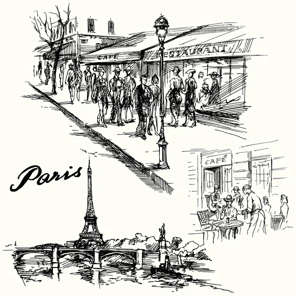 PARÍS — Archivo Imágenes Vectoriales