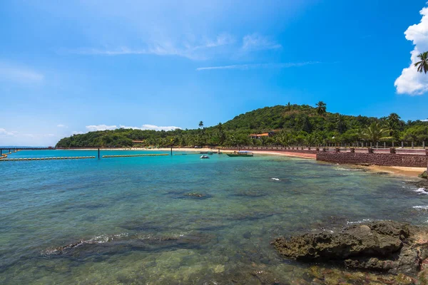 Güzel Frades Adası manzarası (Ilha dos Frades) - Salvador, Bahia, Brezilya
