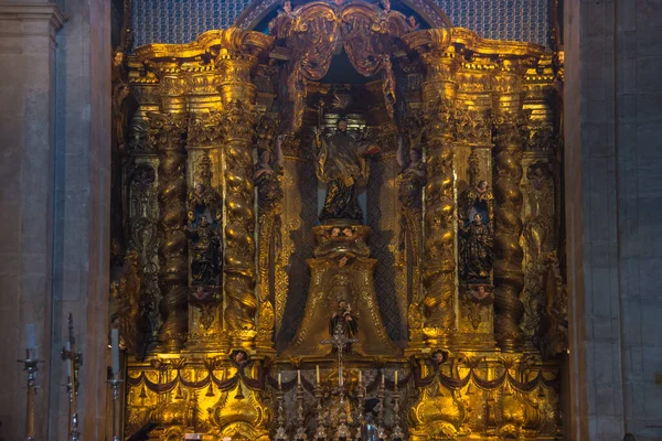 Salvador Bahia Brazil November 2020 Closer View Altar Cathedral Basilica — Stock fotografie