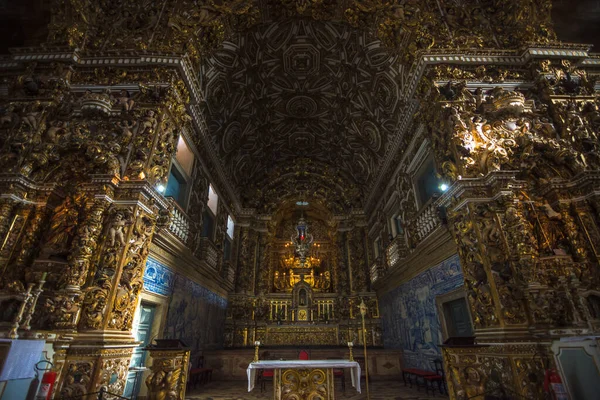 Salvador Bahia Brazylia Listopad 2020 Widok Kościół Sao Francisco Klasztor — Zdjęcie stockowe