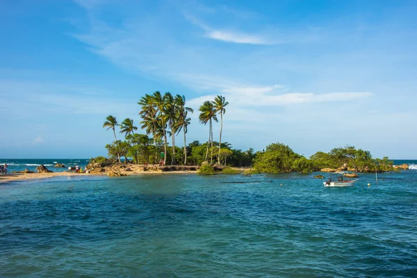 View of the Second Beach (Segunda Praia) at Morro de Sao Paulo - Bahia, Brazil