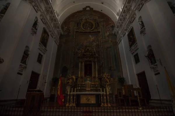 Toledo Spain October 2019 Inner View Church San Idelfonso Also — Fotografia de Stock