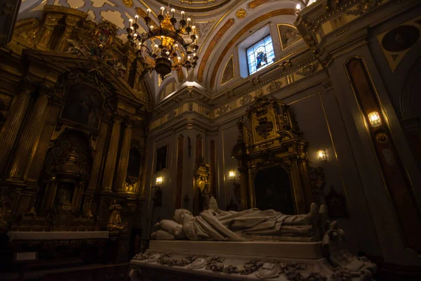 Toledo Espanha Outubro 2019 Vista Uma Capela Colegio Doncellas Nobles — Fotografia de Stock