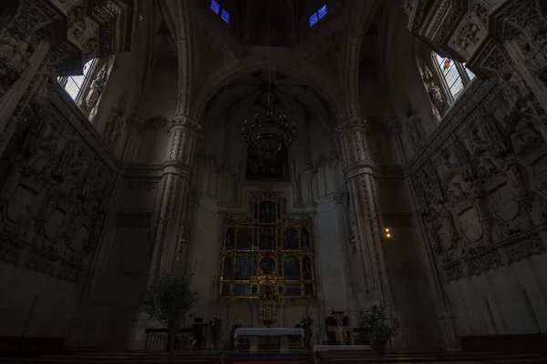 Toledo Spain October 2019 View Main Chappel Monastery San Juan — Stock Photo, Image