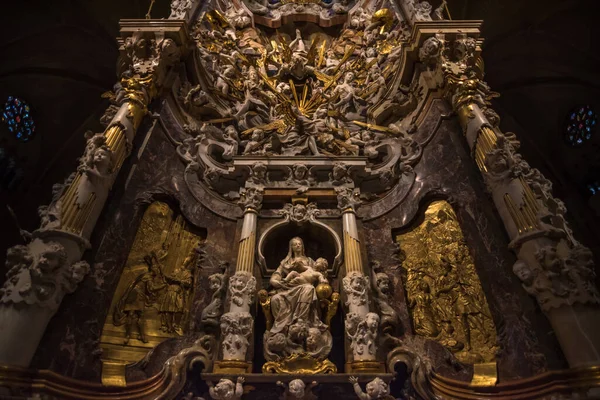 Tolède Espagne Octobre 2019 Vue Intérieure Cathédrale Tolède — Photo