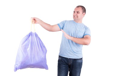 Kokuşmuş çöp adam