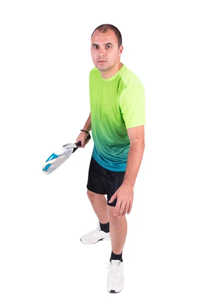 Paddle player ready — Stock Photo, Image