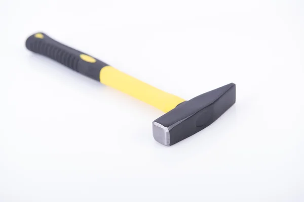 Black and yellow hammer — Stock Photo, Image
