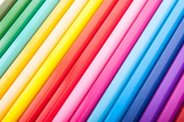 Conjunto de lápis de cor — Fotografia de Stock