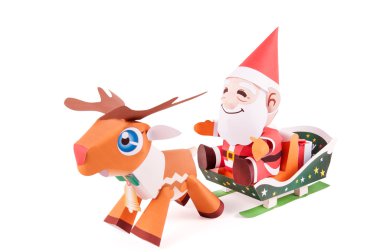 Noel Baba papercraft