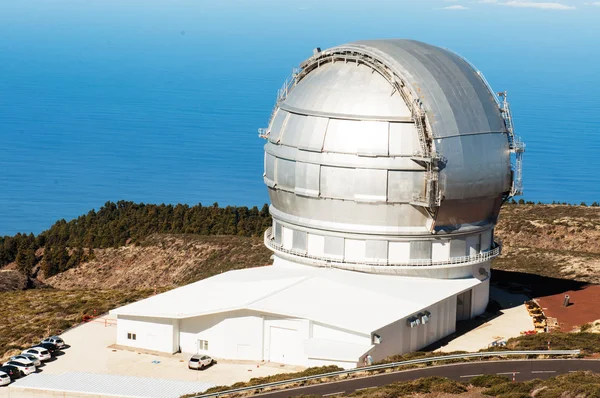 GRANTECAN teleskop i La Palma — Stockfoto