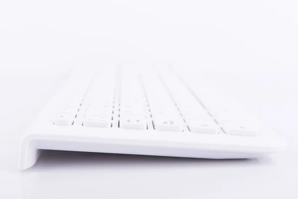 Beyaz Pc klavye — Stok fotoğraf