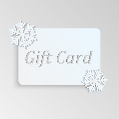 Kar taneleri, metniniz için yer ile süslenmiş çerçeve