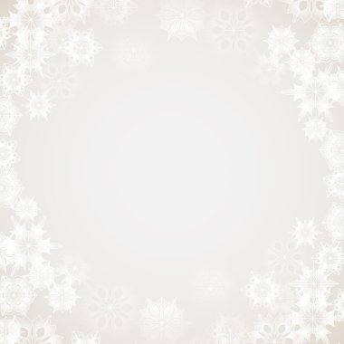 Christmas and New Year abstract background with snowflakes clipart