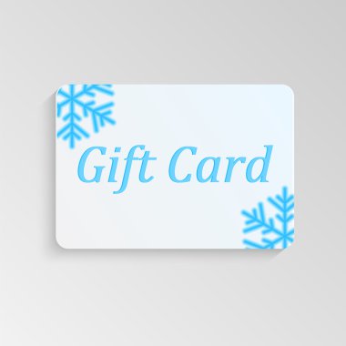 Kar taneleri, metniniz için yer ile süslenmiş çerçeve 