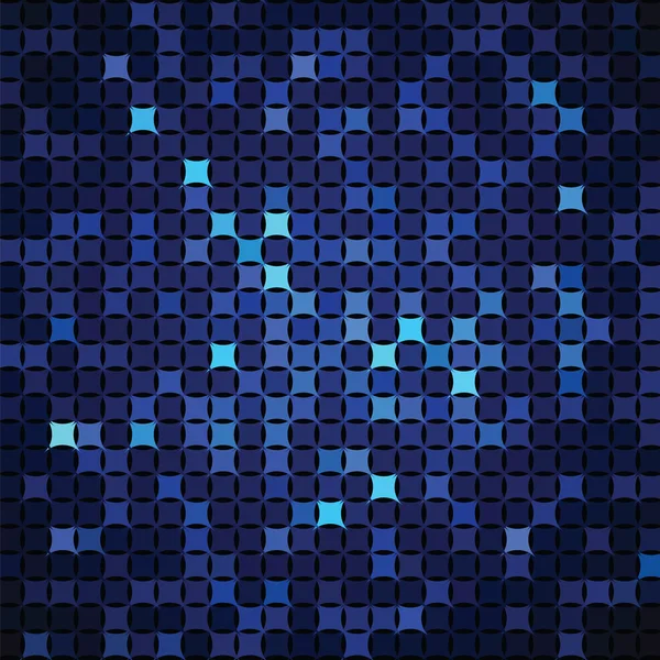 Abstraktní pozadí modré tvarů — Stockový vektor