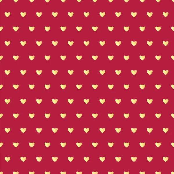 Modèle sans couture avec des cœurs pour la Saint-Valentin — Image vectorielle