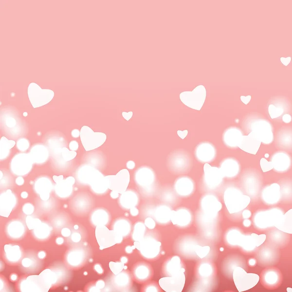 Background with hearts  for Valentine's Day — Stock Vector