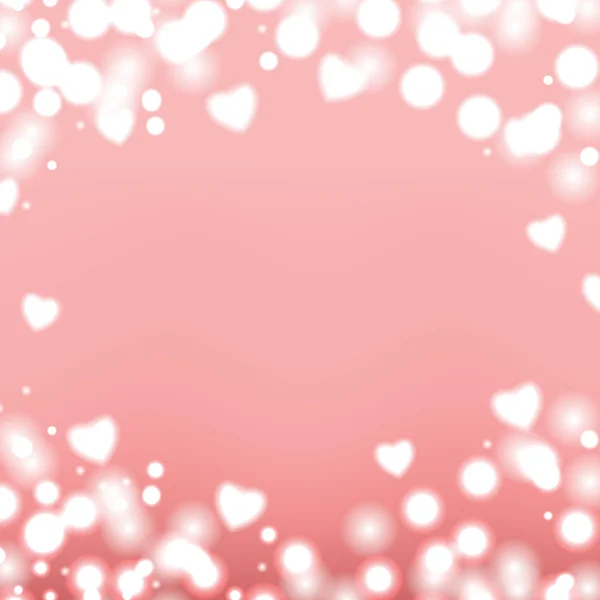 Background with hearts for Valentine's Day — Stock Vector