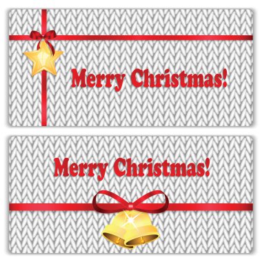 Noel ve yeni yıl arka planlar kümesi