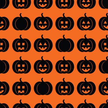 Halloween pumpkins ile Seamless Modeli