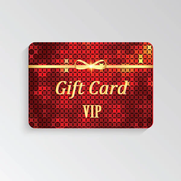 VIP cards with gold letters and ribbon Stock Vector Image by ...