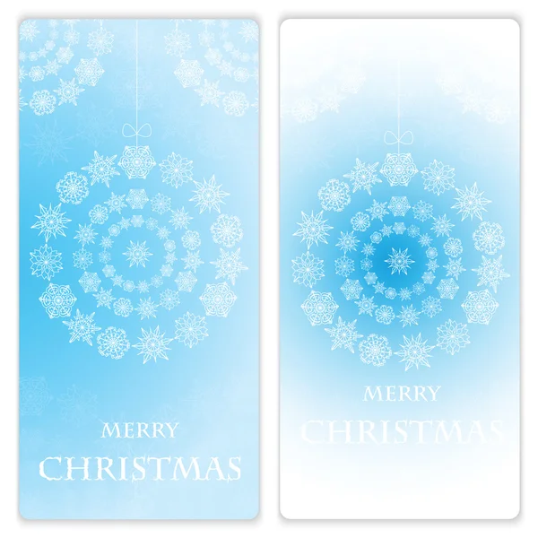Banners de Navidad y Año Nuevo — Archivo Imágenes Vectoriales