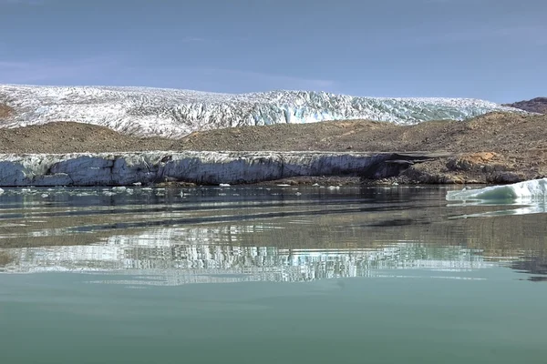 Coast in greenland — Stock Photo, Image