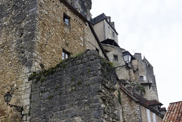 Una città medievale — Foto Stock