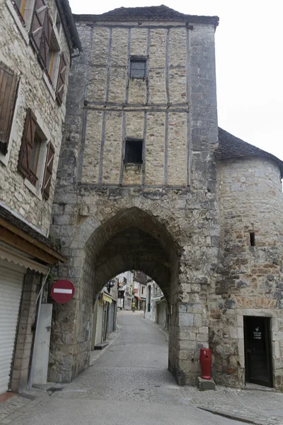 Uma cidade medieval — Fotografia de Stock