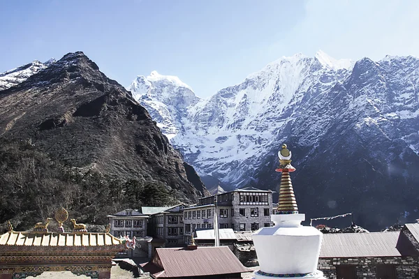 Widok z Nepalu — Zdjęcie stockowe