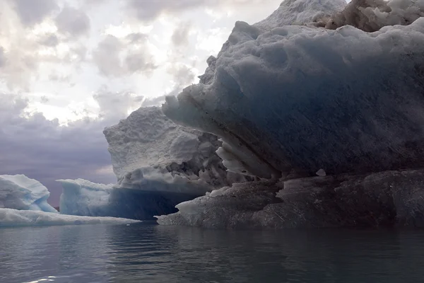 Ледяной берег — стоковое фото