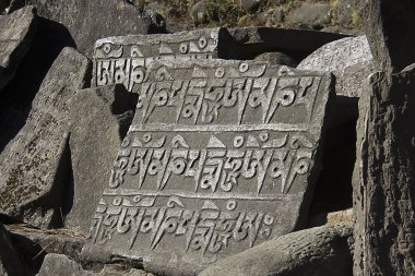 Nepal'de yürüyüş