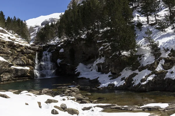 Folyó télen — Stock Fotó