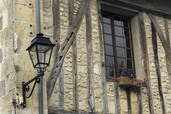 Gevel van een huis — Stockfoto