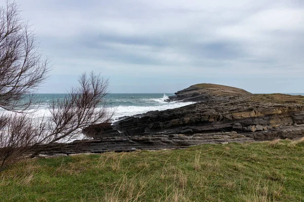 Landschaft Der Küste Norden Spaniens — Stockfoto