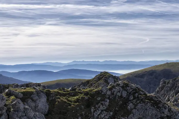 Berglandschaft Baskenland — Stockfoto
