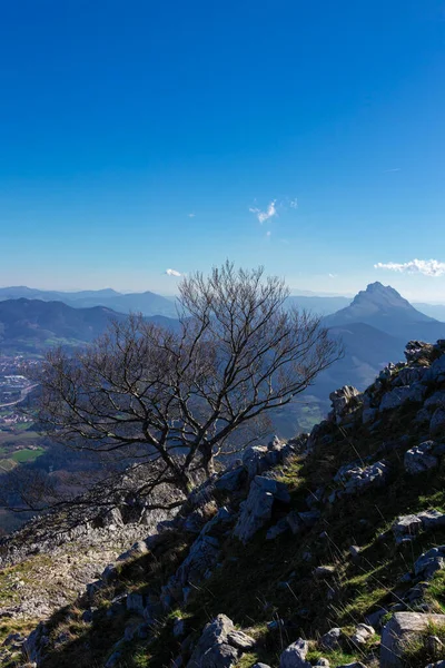 Bask Ülkesindeki Dağ Manzarası — Stok fotoğraf