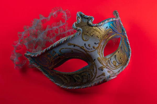 Ізольована Венеціанська Карнавальна Маска — стокове фото