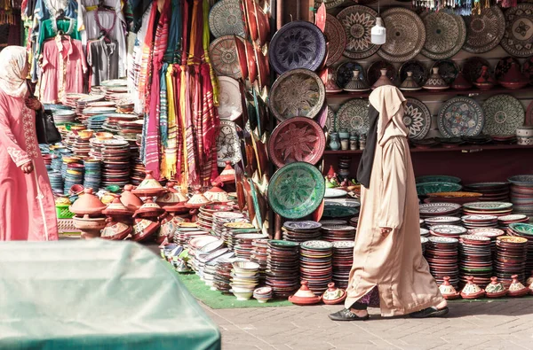 Urban Life City Marrakech Morocco — Stock Photo, Image