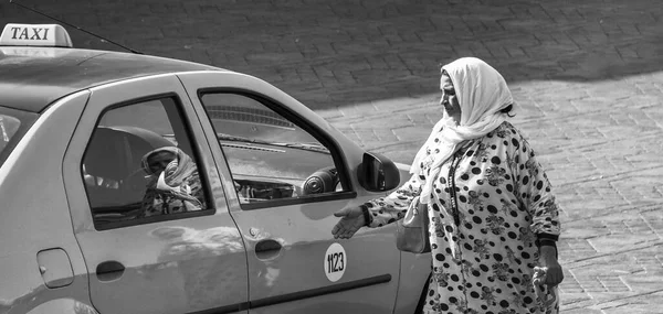 Marrakech Morocco 2018 People Street Morocco — Stock Photo, Image