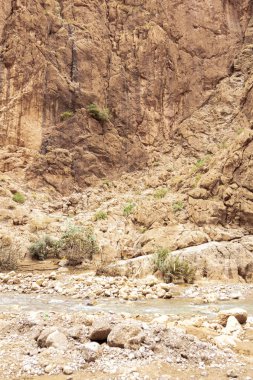 Atlas 'ın yakınındaki Fas' ta boğazlar