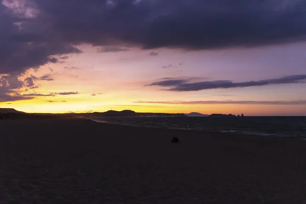 Costa Brava Plaża Gironie Wschodzie Słońca — Zdjęcie stockowe
