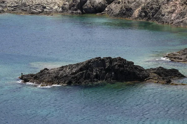 Turquoise Water Cove Costa Brava Giron Beautiful Summer Day — Stock Photo, Image