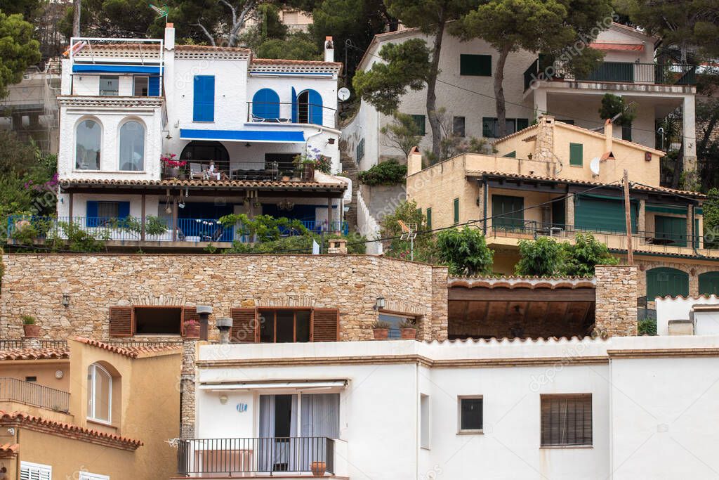 town houses on the Costa Brava