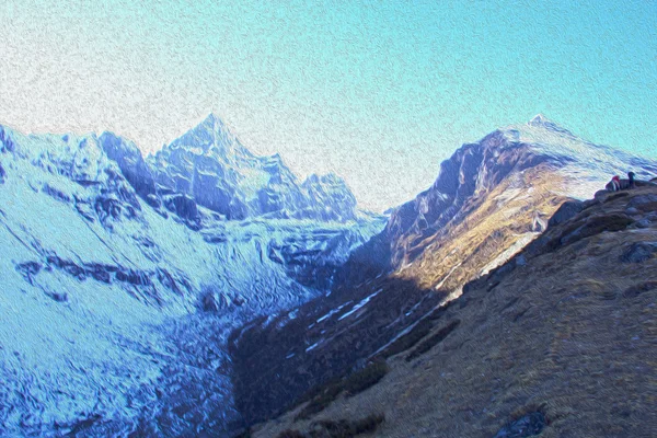 De bergen — Stockfoto