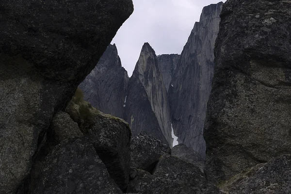 Grönland dağlarda — Stok fotoğraf