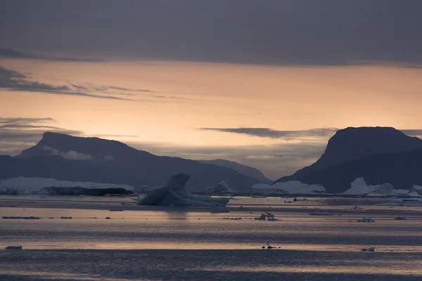 在格陵兰冰山 — 图库照片