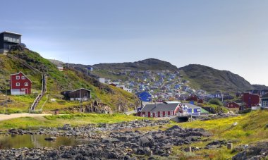 Grönland şehirde