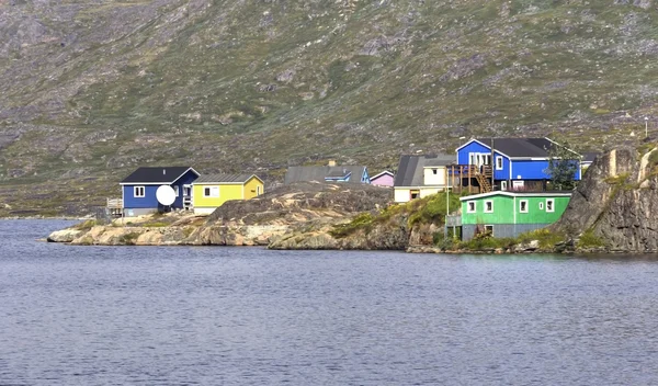 Stad i Grönland — Stockfoto